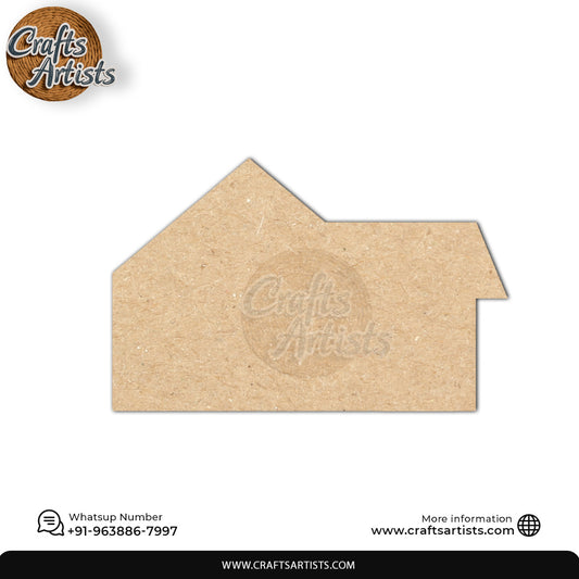 Custom MDF Laser Cut Name Plate for Home Decor Design 11