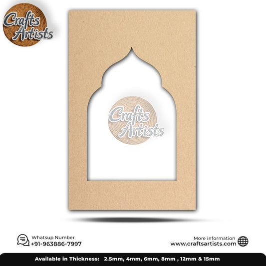 Decorative Jharokha MDF Panel for Home Wall Hanging Design 003