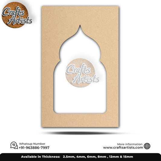 Decorative Jharokha MDF Panel for Home Wall Hanging Design 005