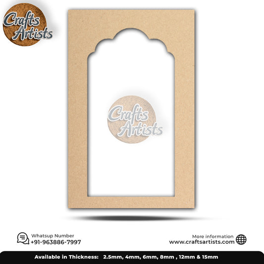 Decorative Jharokha MDF Panel for Home Wall Hanging Design 009