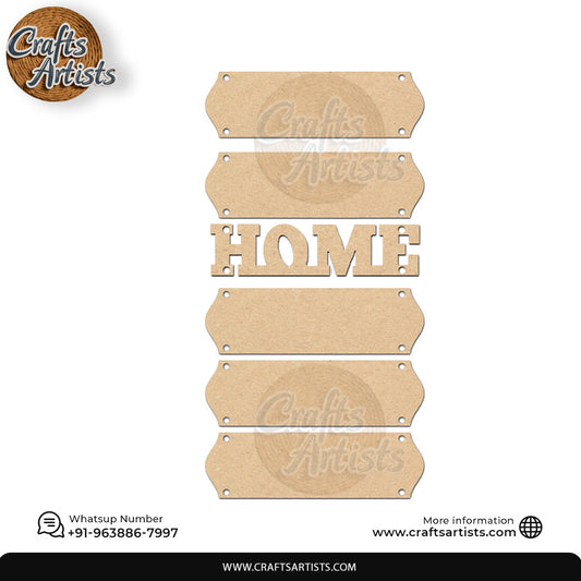MDF Wall Hanging Plaque Laser Cut Design 020