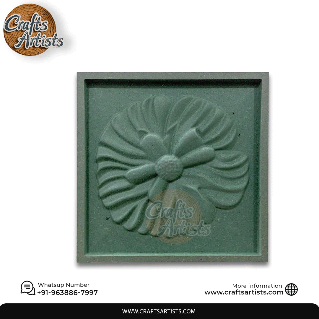 Premium 3D Textured Wall Panels Set -19-CNC Cut- Design 1