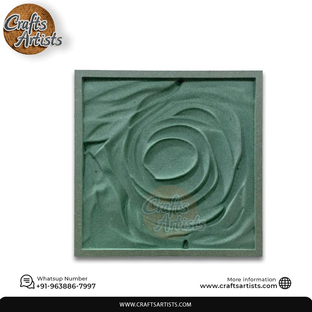 Premium 3D Textured Wall Panels Set -19-CNC Cut- Design 1