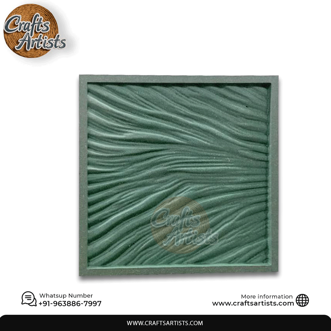 Premium 3D Textured Wall Panels Set -19-CNC Cut- Design 1
