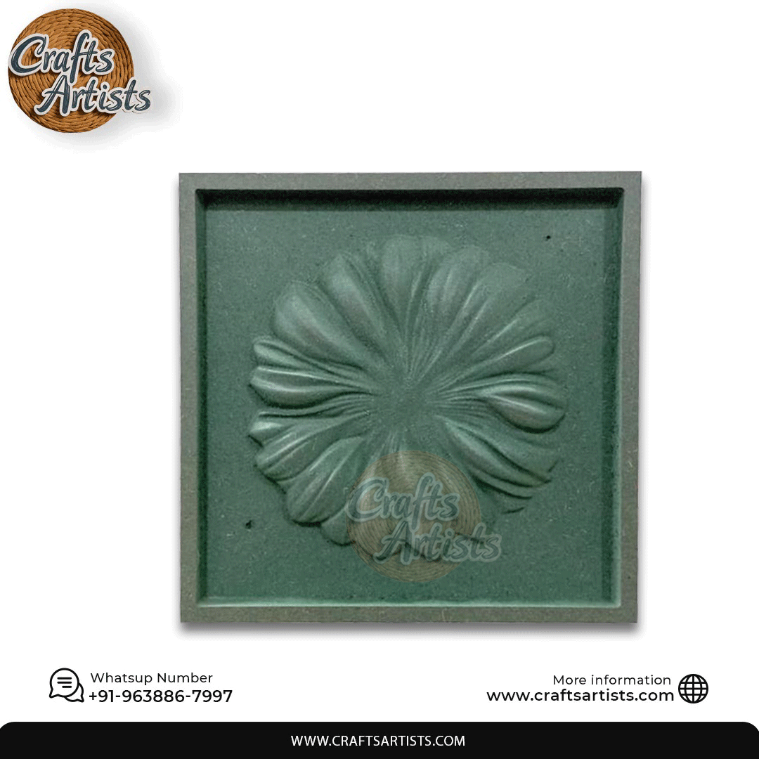 Premium 3D Textured Wall Panels Set -19-CNC Cut- Design 1