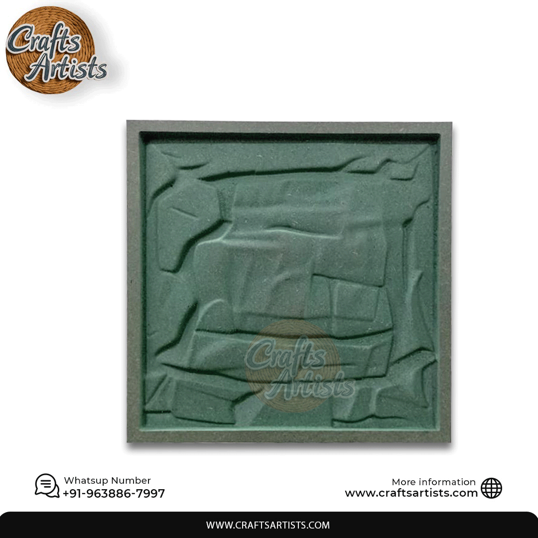 Premium 3D Textured Wall Panels Set -19-CNC Cut- Design 1