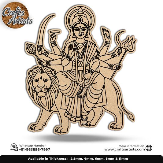Ambe Mata | Premarked Pain MBF Cut Out Wall Art - Design 1