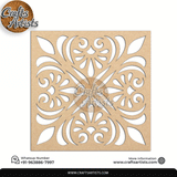 Carving Design MDF Laser Cut Base | Decorative Pattern – Design-10