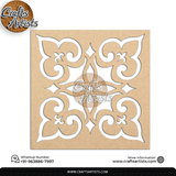 Carving Design MDF Laser Cut Base | Decorative Pattern – Design-12