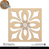 Carving Design MDF Laser Cut Base | Decorative Pattern – Design-15