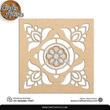 Carving Design MDF Laser Cut Base | Decorative Pattern – Design-16