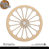 Carving Design MDF Laser Cut Base | Decorative Pattern – Design-17