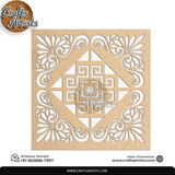 Carving Design MDF Laser Cut Base | Decorative Pattern – Design-18