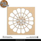 Carving Design MDF Laser Cut Base | Decorative Pattern – Design-6