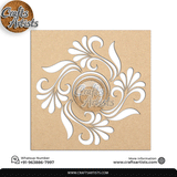 Carving Design MDF Laser Cut Base | Decorative Pattern – Design-8