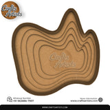Luxury Agate Resin Geode MDF Wall Art Design-4 | Premium Multilayer Wooden Wall Decor