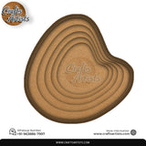 Luxury Agate Resin Geode MDF Wall Art Design-5 | Premium Multilayer Wooden Wall Decor