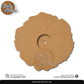 Round Geode MDF HDF Clock Base | Sharp & Rounded Edge | Waterproof Art & Craft Board | 6mm, 8mm, 12mm & 18mm