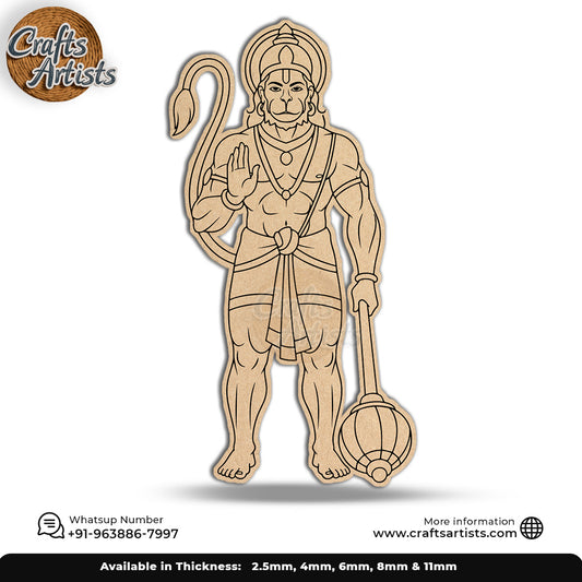 Hnuman  Premarked MBF Cut-Out Design-1