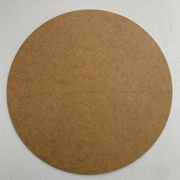 Laser Cut MBF Unfinished Wood Round Circle Disc