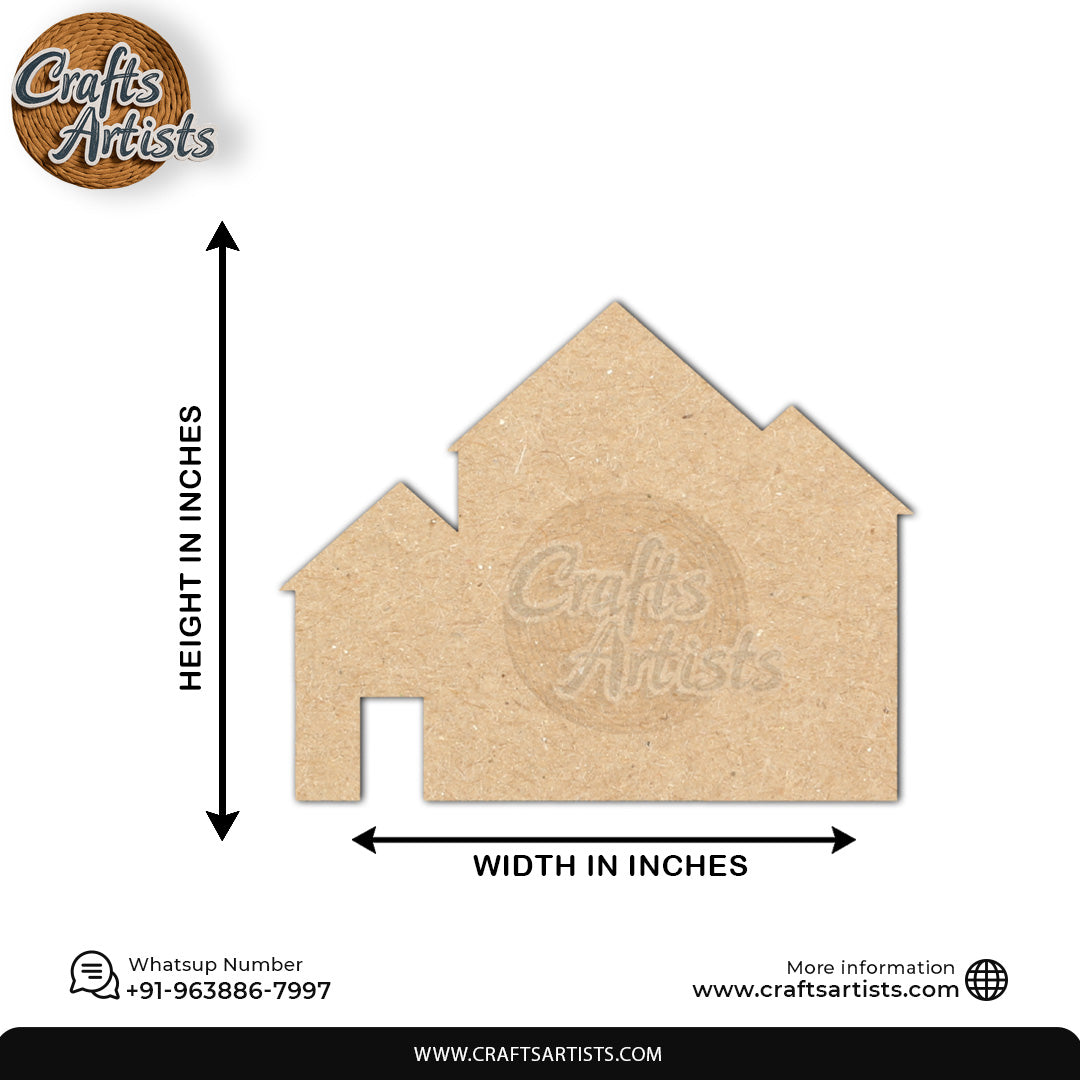 Custom MDF Laser Cut Name Plate for Home Decor Design 12