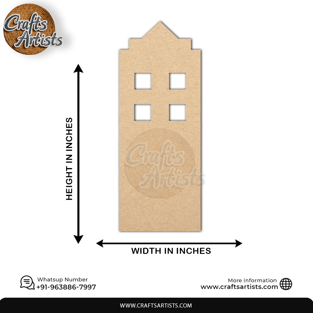 Custom MDF Laser Cut Name Plate for Home Decor Design 4