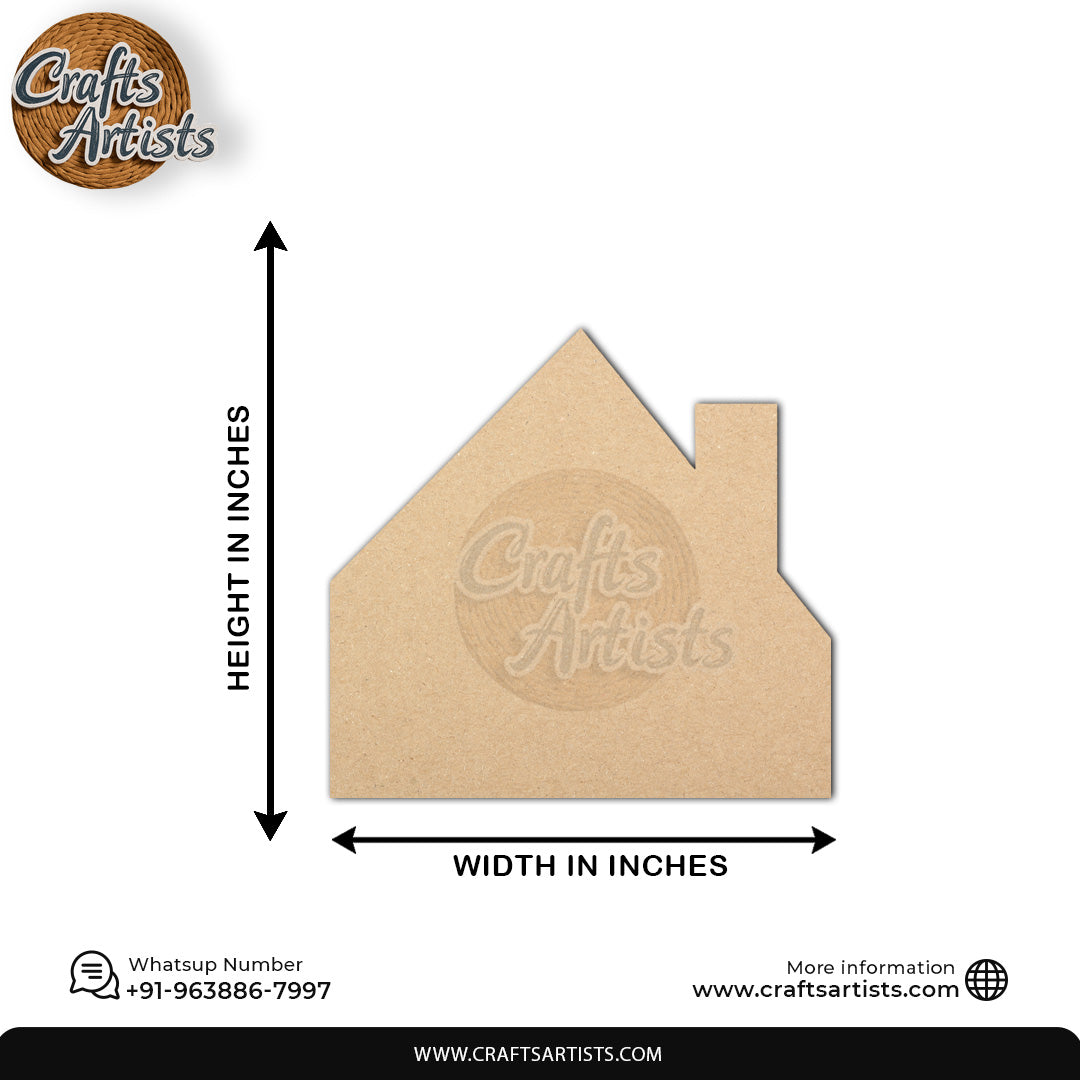 Custom MDF Laser Cut Name Plate for Home Decor Design 7