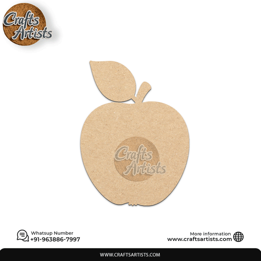 Appal MDF Laser Cut Fridge Magnet Plain Base Design-19