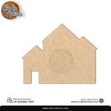 Custom MDF Laser Cut Name Plate for Home Decor Design 12