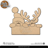 Custom MDF Laser Cut Name Plate for Home Decor Design 18