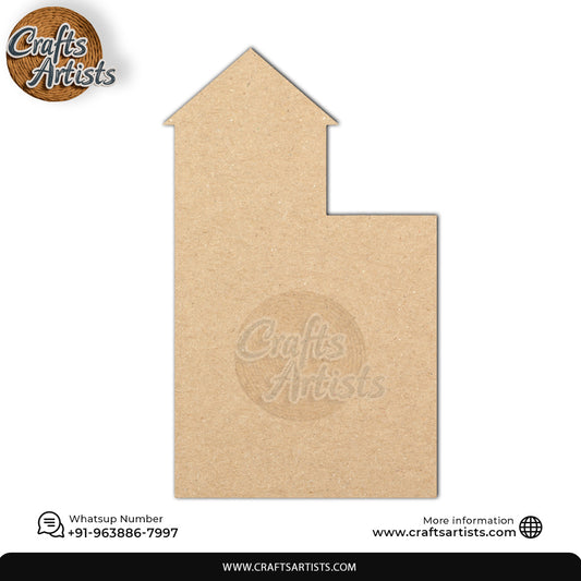 Custom MDF Laser Cut Name Plate for Home Decor Design 2