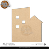 Custom MDF Laser Cut Name Plate for Home Decor Design 3
