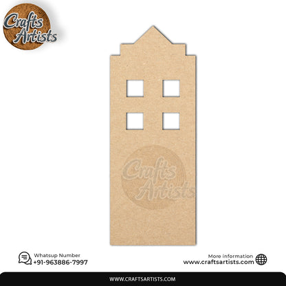 Custom MDF Laser Cut Name Plate for Home Decor Design 4