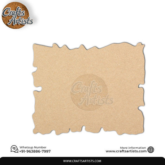 Custom MDF Laser Cut Name Plate for Home Decor Design 6