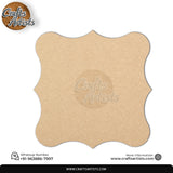 Custom MDF Laser Cut Name Plate for Home Decor Design 8