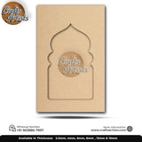 Decorative Jharokha MDF Panel for Home Wall Hanging Design 001