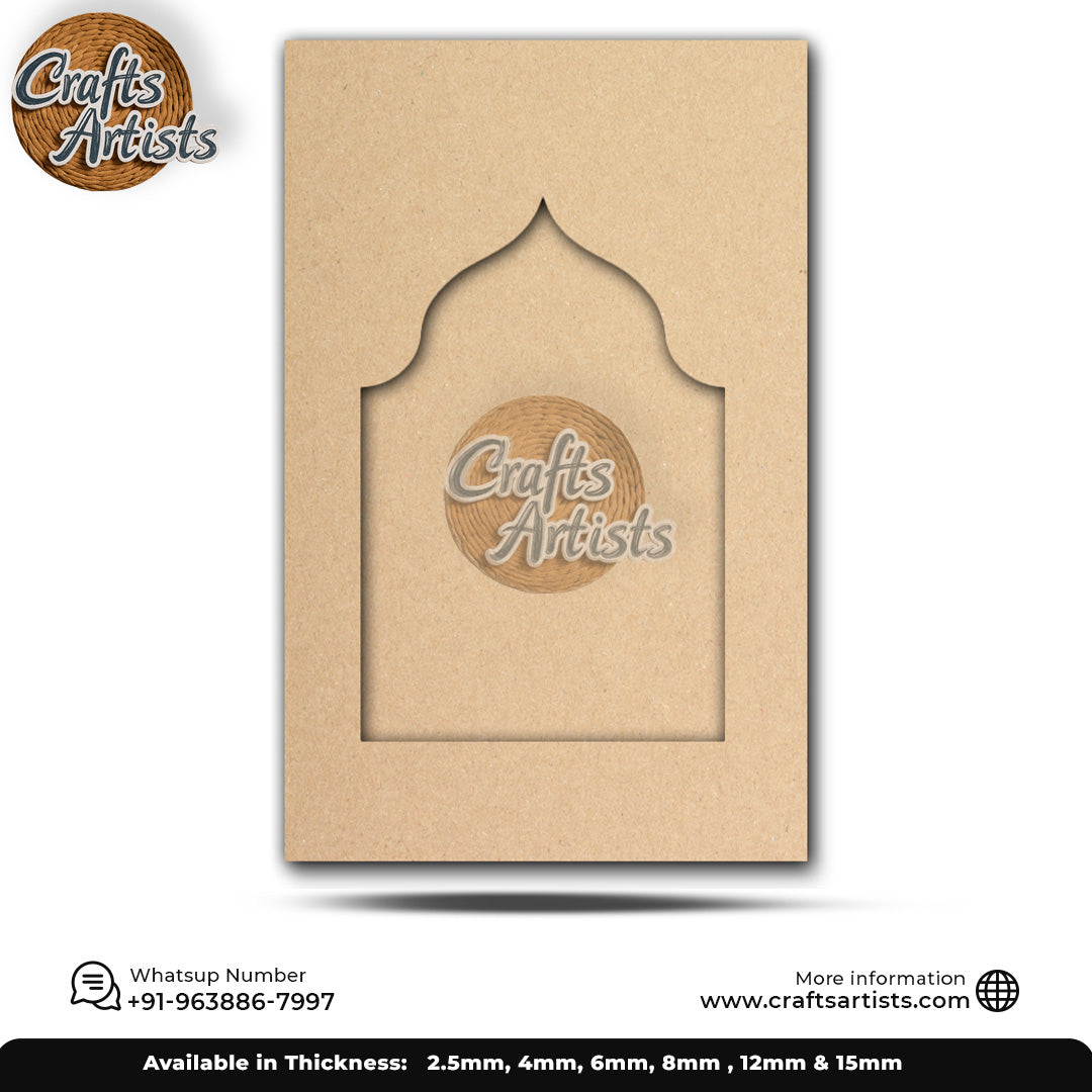 Decorative Jharokha MDF Panel for Home Wall Hanging Design 002