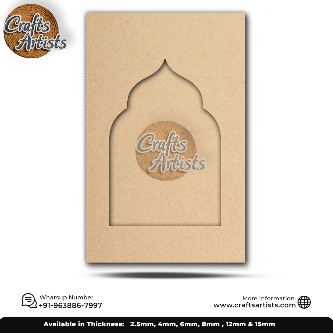 Decorative Jharokha MDF Panel for Home Wall Hanging Design 003