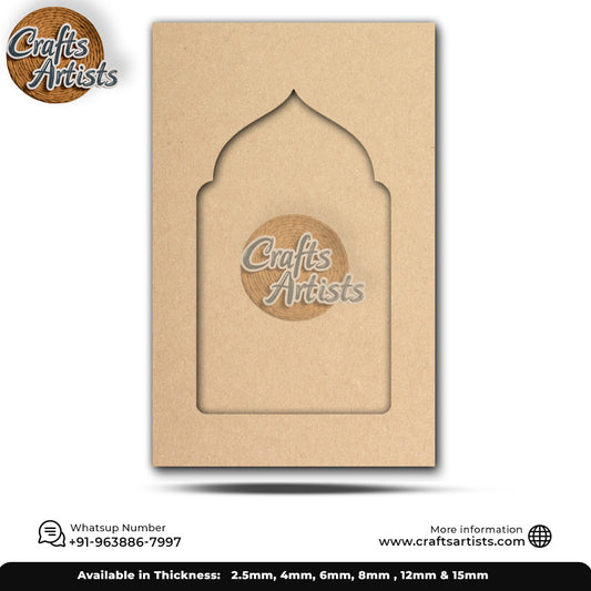 Decorative Jharokha MDF Panel for Home Wall Hanging Design 008