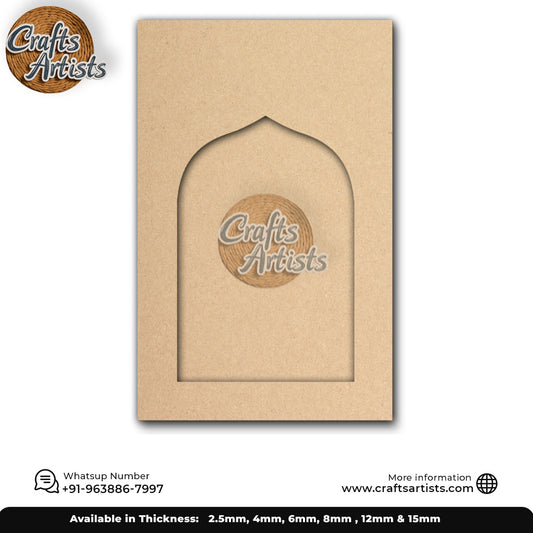 Decorative Jharokha MDF Panel for Home Wall Hanging Design 014