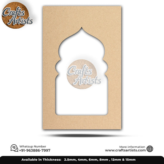 Decorative Jharokha MDF Panel for Home Wall Hanging Design 001