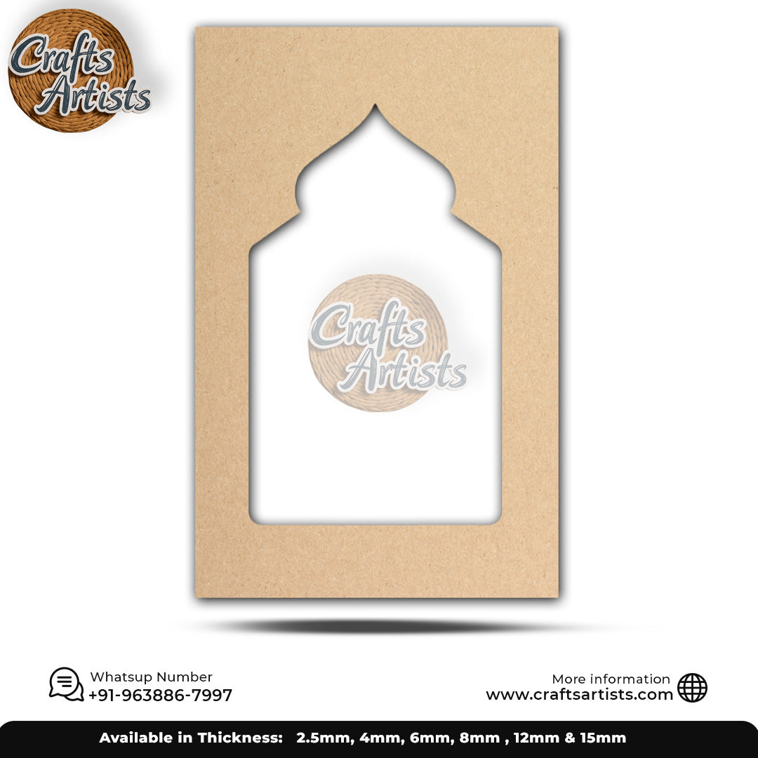 Decorative Jharokha MDF Panel for Home Wall Hanging Design 007