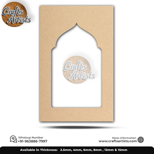 Decorative Jharokha MDF Panel for Home Wall Hanging Design 008