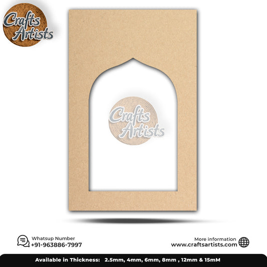 Decorative Jharokha MDF Panel for Home Wall Hanging Design 014