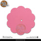 Scalloped Flower Round  MDF HDF Clock Base | Sharp Edge | Waterproof Art & Craft Board | 6mm, 8mm, 12mm & 18mm