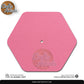 Hexagonal Round MDF HDF Clock Base | Sharp Edge | Waterproof Art & Craft Board | 6mm, 8mm, 12mm & 18mm