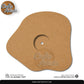 Irregular Circle MDF HDF Clock Base | Sharp Edge | Waterproof Art & Craft Board | 6mm, 8mm, 12mm & 18mm