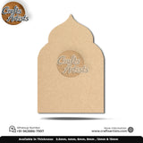 Jharokha Laser Cutout MDF Wall Decor Design 003