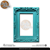 Luxury 3D HDF Wall Frame CNC Cut Design | Decorative Floral Photo & Mirror Frame