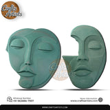 Luxury Abstract Face MDF Wall Art | Premium 3D CNC Wall Decor Design-1